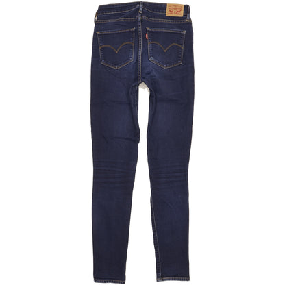 Levi's 721 Women Blue Skinny Slim Stretch Jeans W28 L31