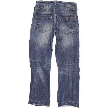 G-Star Trail 5620 Men Blue Straight Loose Jeans W34 L34