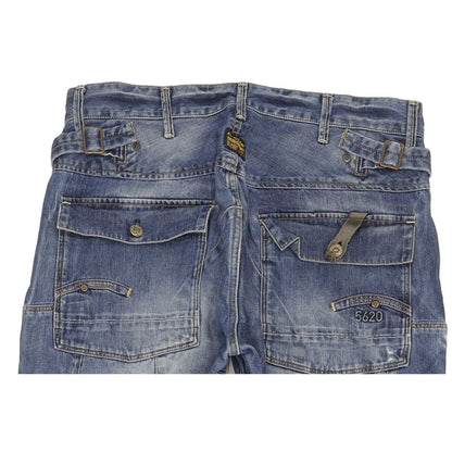 G-Star Trail 5620 Men Blue Straight Loose Jeans W34 L34