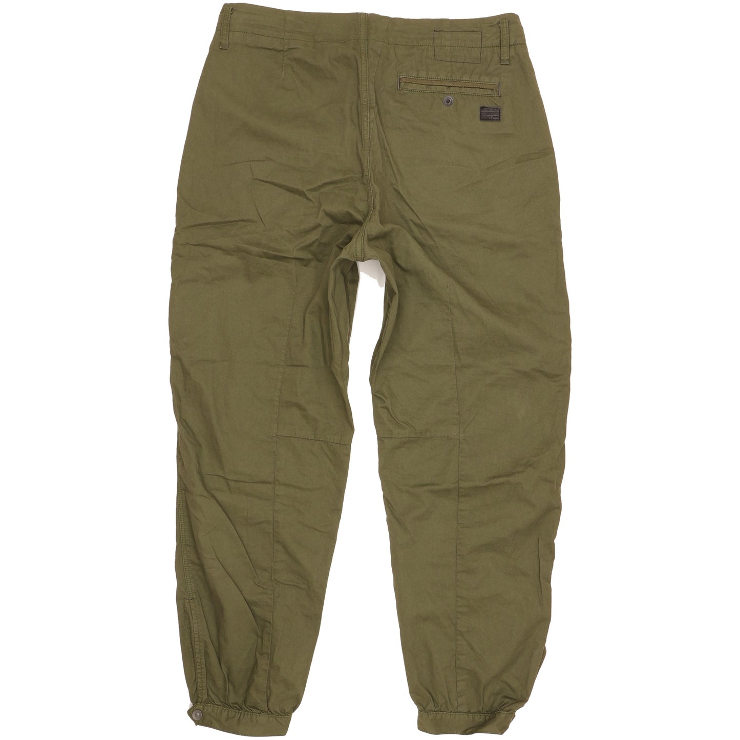 G-Star Field Green Tapered Loose Chino Trousers High Waisted W28 L32