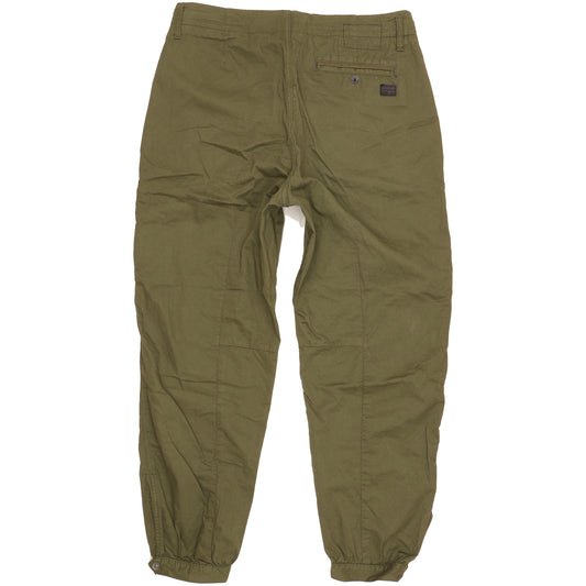 G-Star Field Green Tapered Loose Chino Trousers High Waisted W28 L32