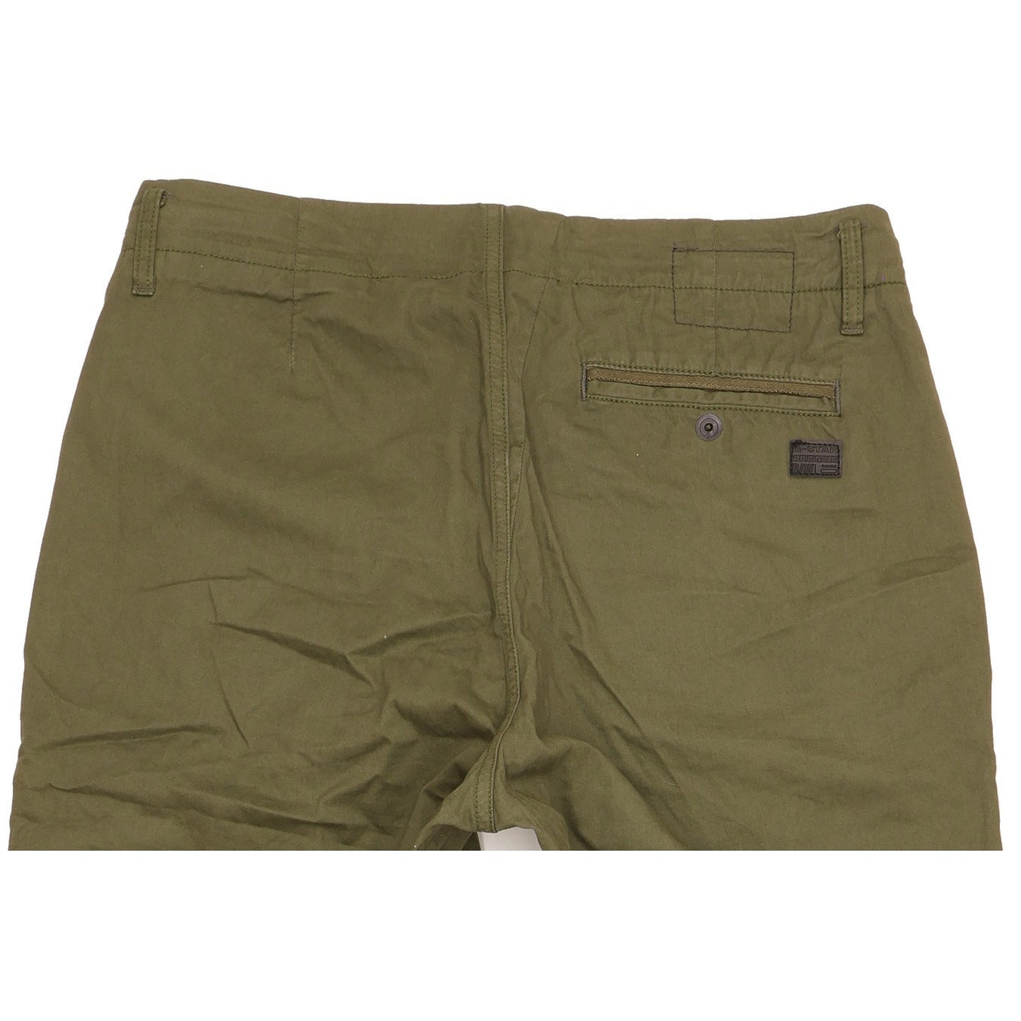 G-Star Field Green Tapered Loose Chino Trousers High Waisted W28 L32