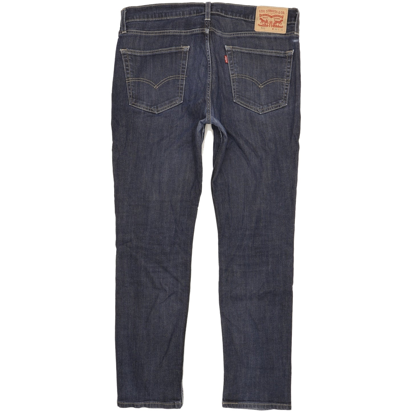 Levi's 511 Men Blue Straight Slim Stretch Jeans W36 L31