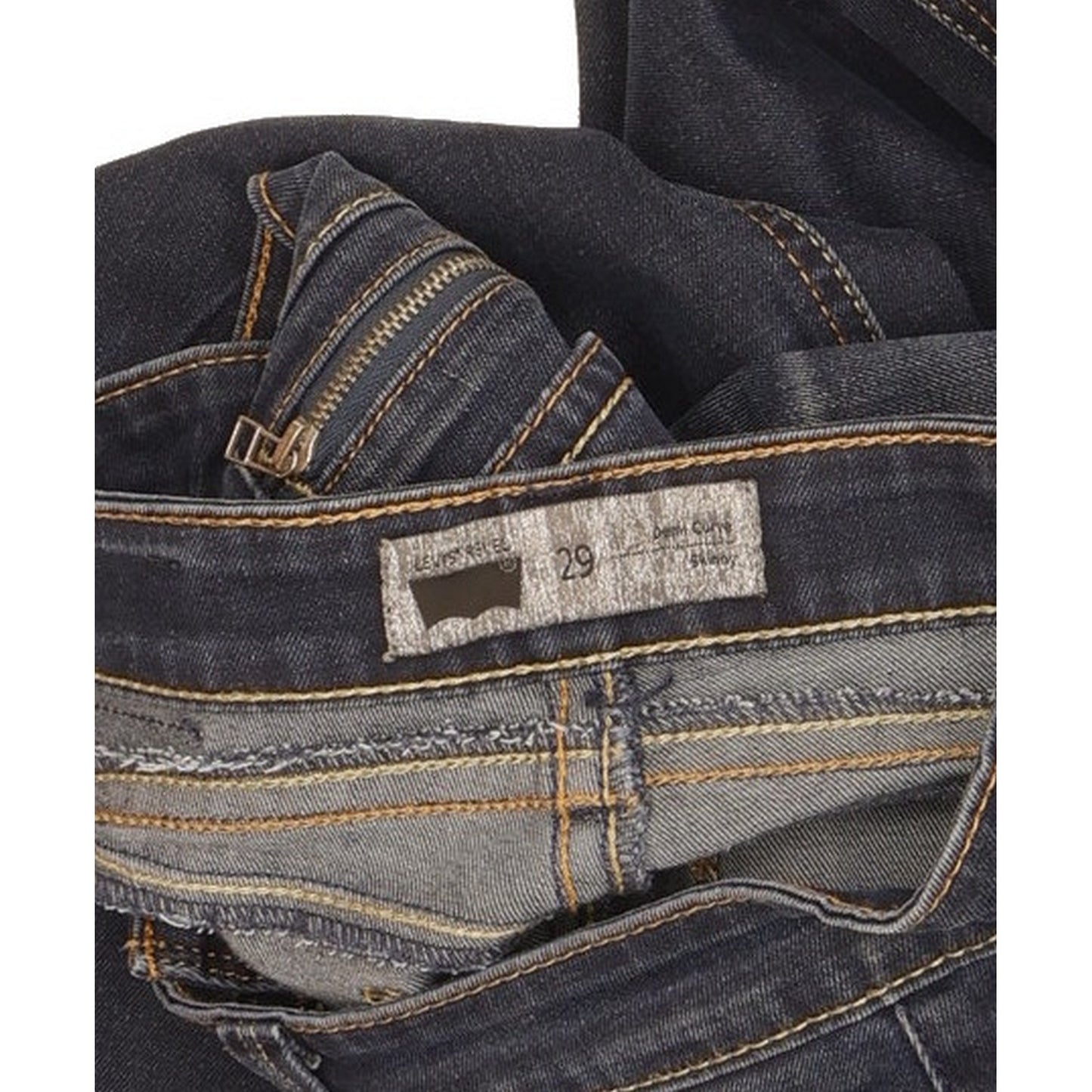 Levi's Revel Demi Curve Women Blue Skinny Slim Stretch Jeans W29 L31