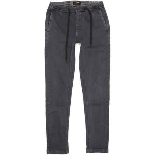 Replay Joseph Men Blue Tapered Loose Jogger Stretch Jeans W33 L32