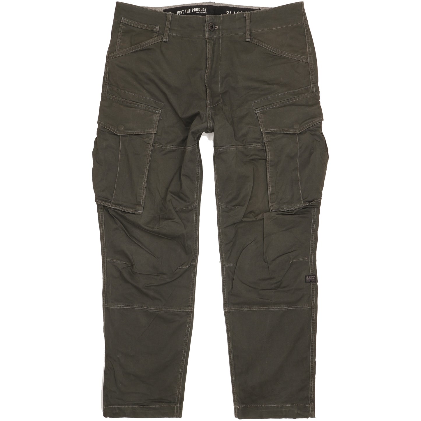 G-Star Rovic Qane Men Green Straight Loose Stretch Jeans W34 L32