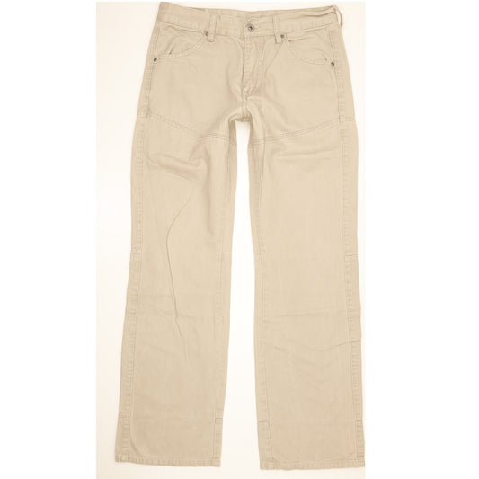 Mustang Men Beige Straight Regular Jeans W32 L32