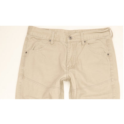 Mustang Men Beige Straight Regular Jeans W32 L32