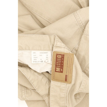 Mustang Men Beige Straight Regular Jeans W32 L32