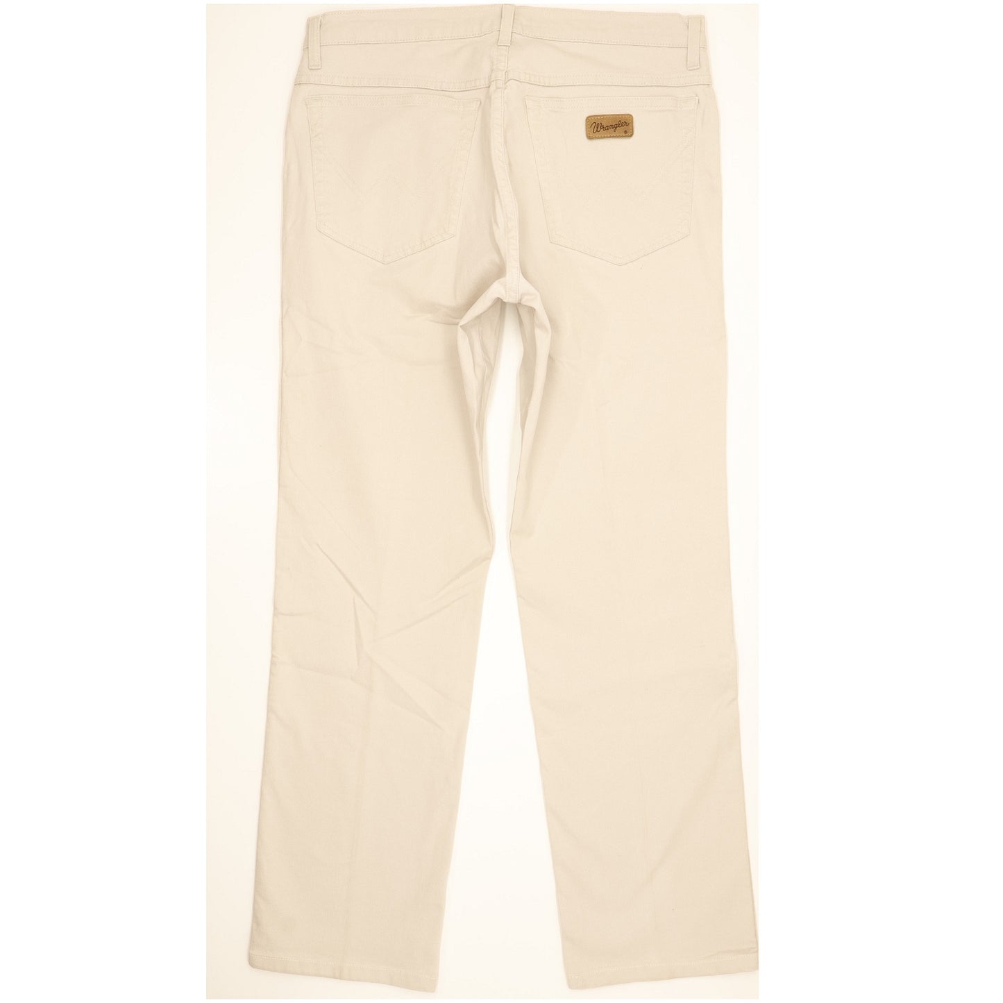 Wrangler Texas Men Beige Straight Regular Stretch Jeans W32 L31