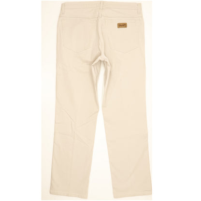 Wrangler Texas Men Beige Straight Regular Stretch Jeans W32 L31