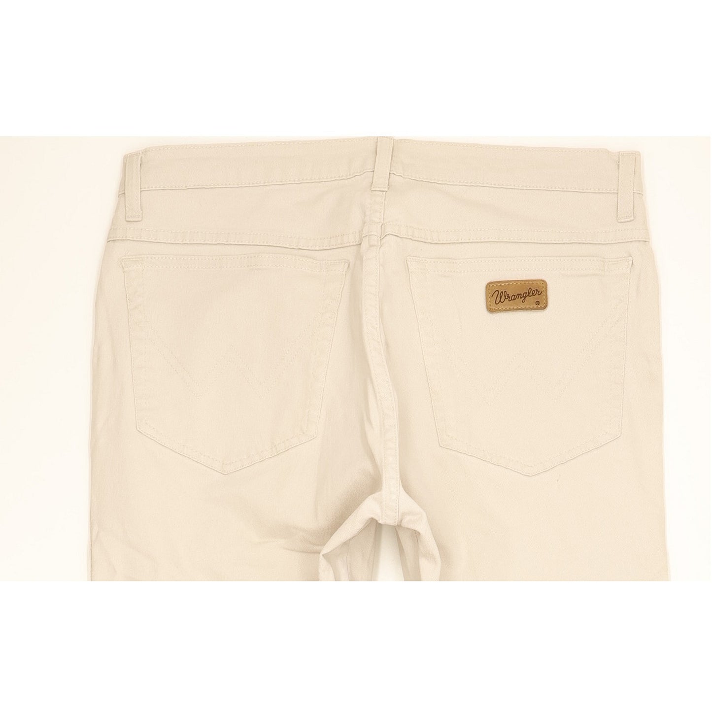 Wrangler Texas Men Beige Straight Regular Stretch Jeans W32 L31