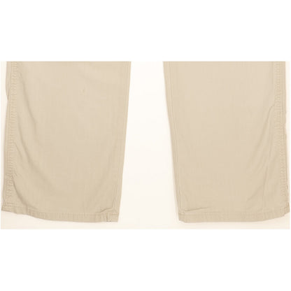 Wrangler Texas Men Beige Straight Regular Stretch Jeans W34 L32