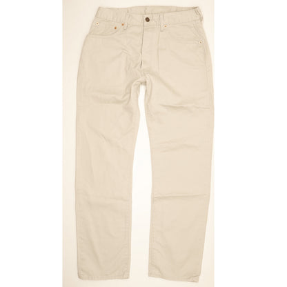 Levi's 551 Men Beige Straight Regular Jeans W33 L31
