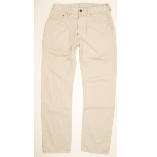 Levi's 551 Men Beige Straight Regular Jeans W33 L31