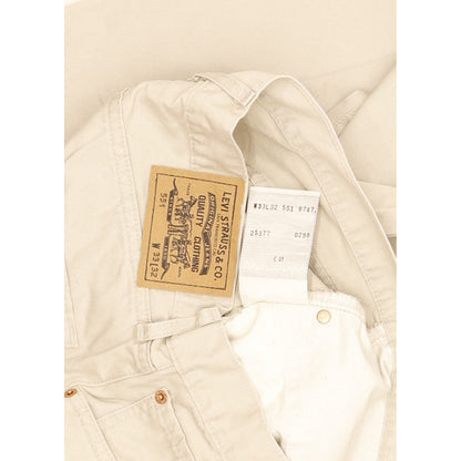 Levi's 551 Men Beige Straight Regular Jeans W33 L31
