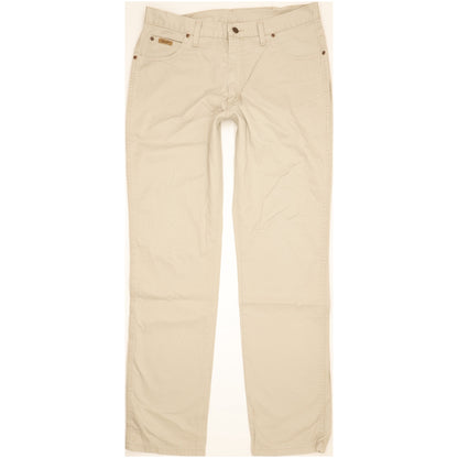 Wrangler Texas Men Beige Straight Regular Jeans W36 L36