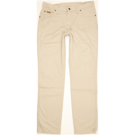 Wrangler Texas Men Beige Straight Regular Jeans W36 L36