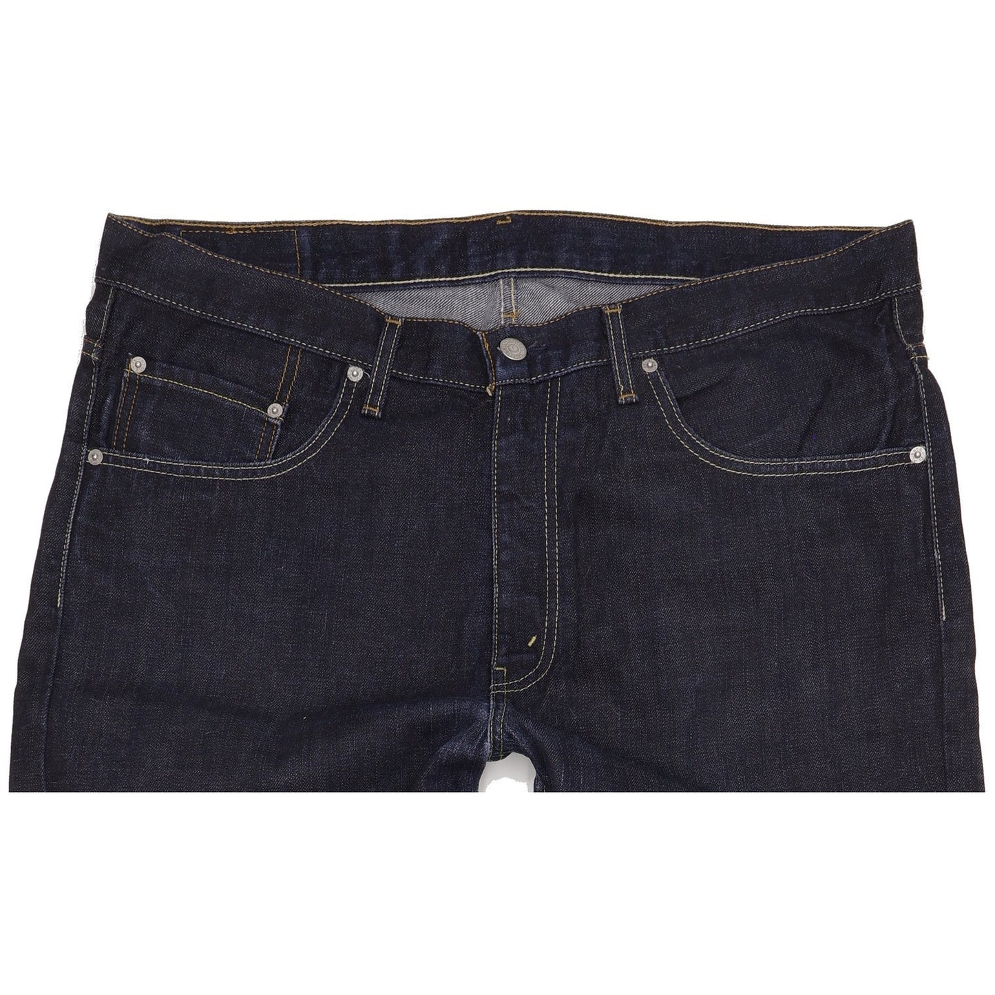 Levi's 752 Men Blue Straight Regular Jeans W38 L34
