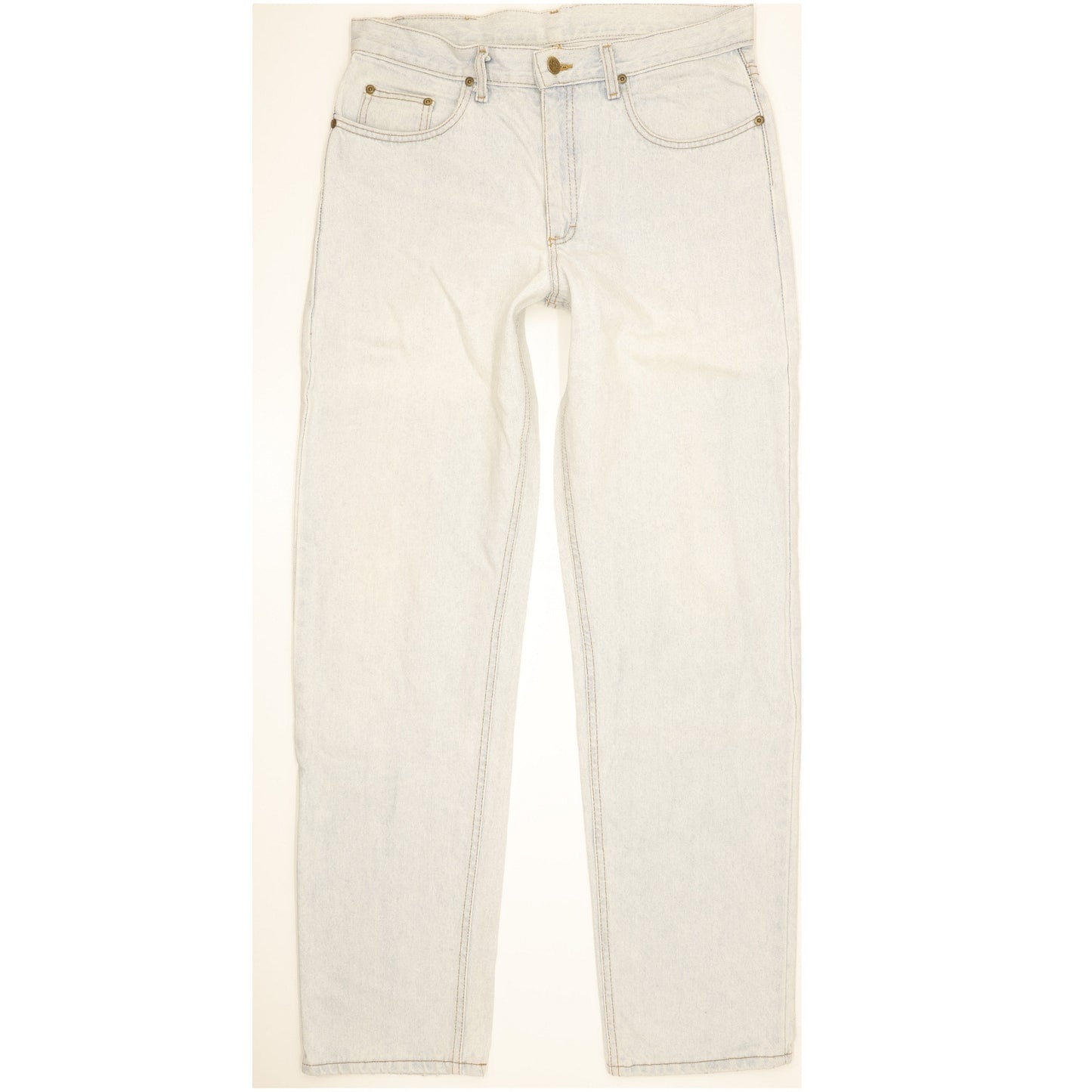 Lee Kansas Men Blue Straight Regular Jeans W33 L34