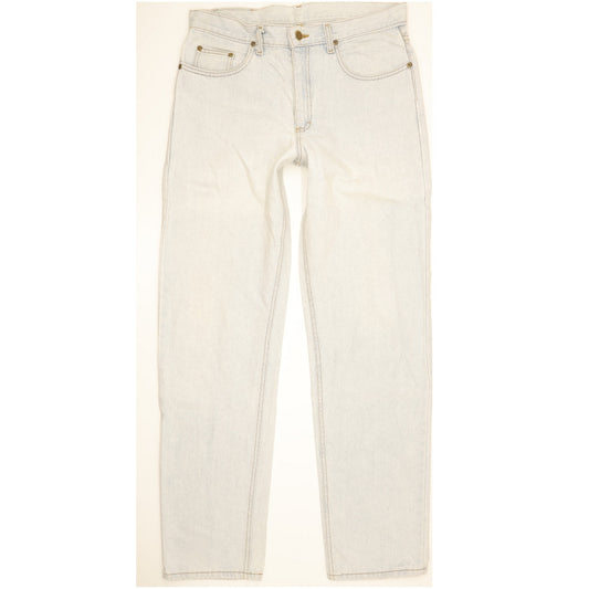Lee Kansas Men Blue Straight Regular Jeans W33 L34