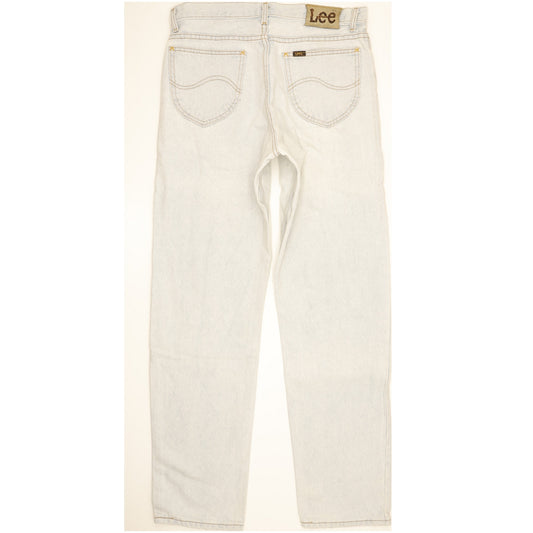 Lee Kansas Men Blue Straight Regular Jeans W33 L34