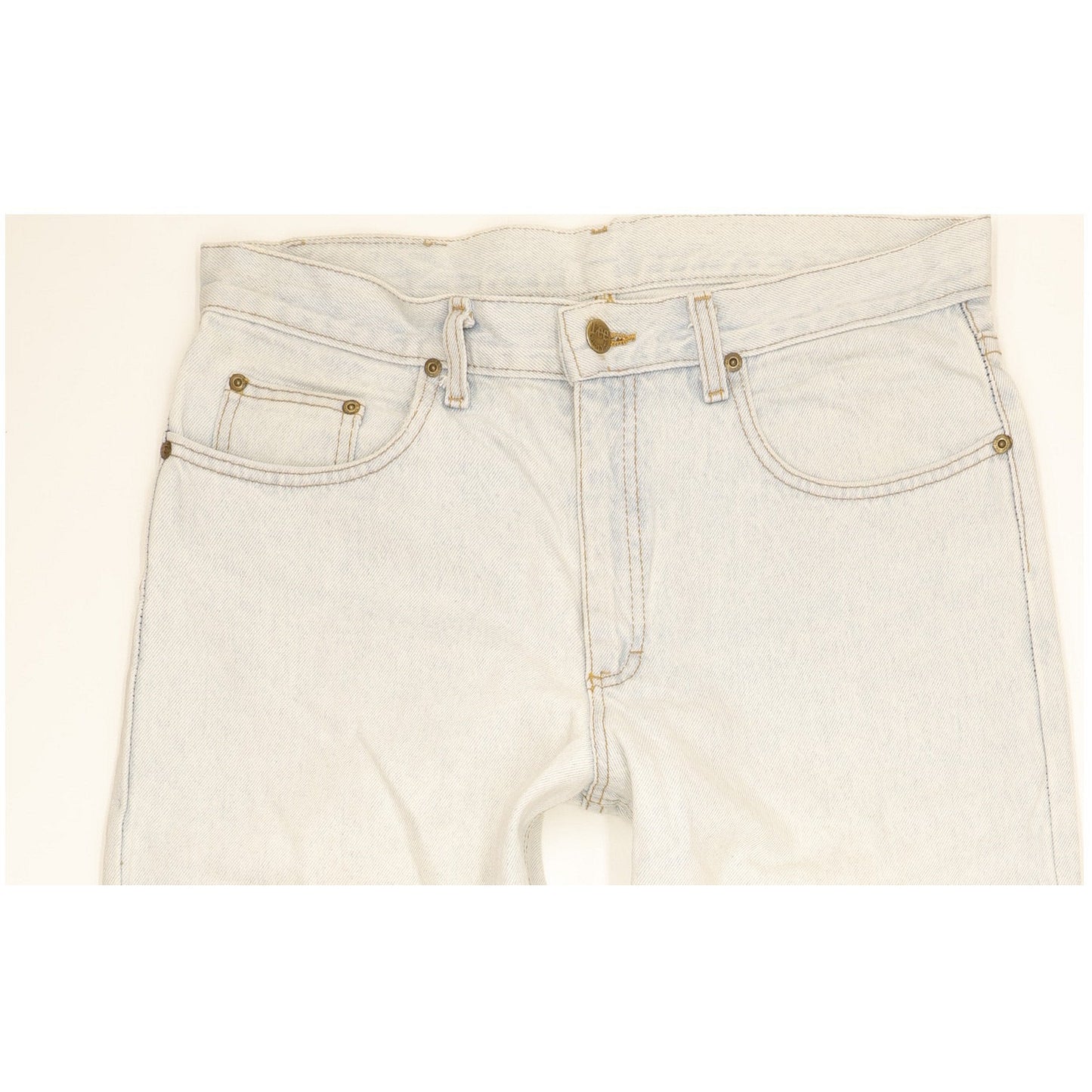Lee Kansas Men Blue Straight Regular Jeans W33 L34
