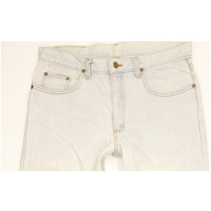 Lee Kansas Men Blue Straight Regular Jeans W33 L34