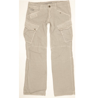 G-Star Mount Women Grey Straight Loose Stretch Jeans W32 L32