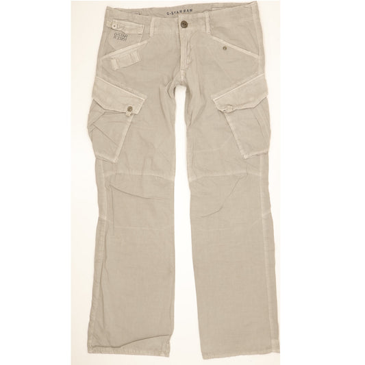 G-Star Mount Women Grey Straight Loose Stretch Jeans W32 L32