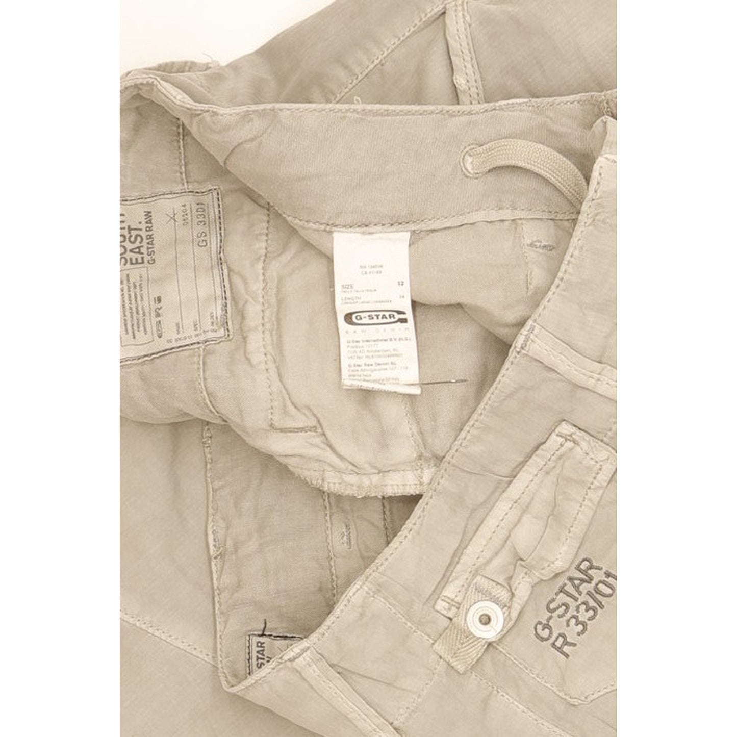 G-Star Mount Women Grey Straight Loose Stretch Jeans W32 L32