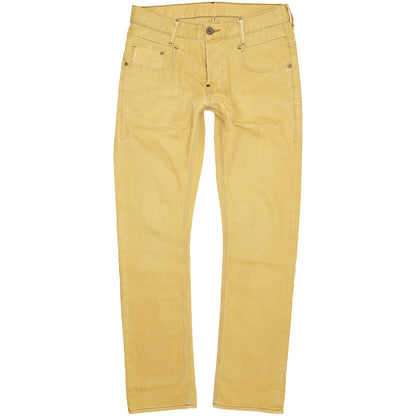 G-Star New Radar Men Yellow Straight Slim Stretch Jeans W31 L32