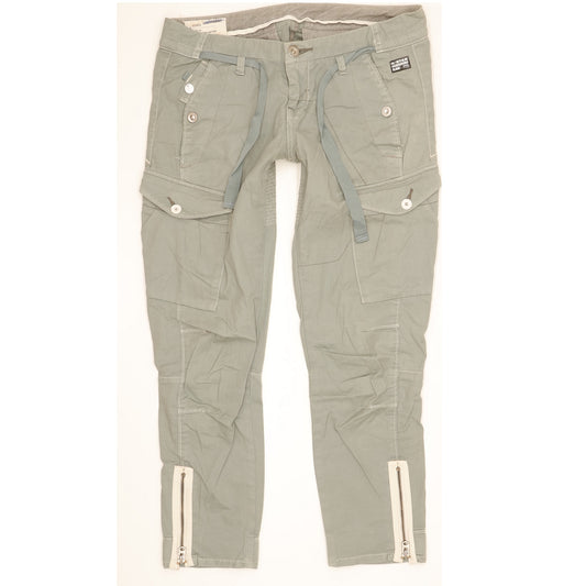 G-Star Solar Rovic Women Green Skinny Slim Stretch Trousers W27 L28