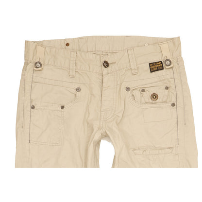 G-Star Army Radar Men Beige Straight Regular Trousers W33 L33