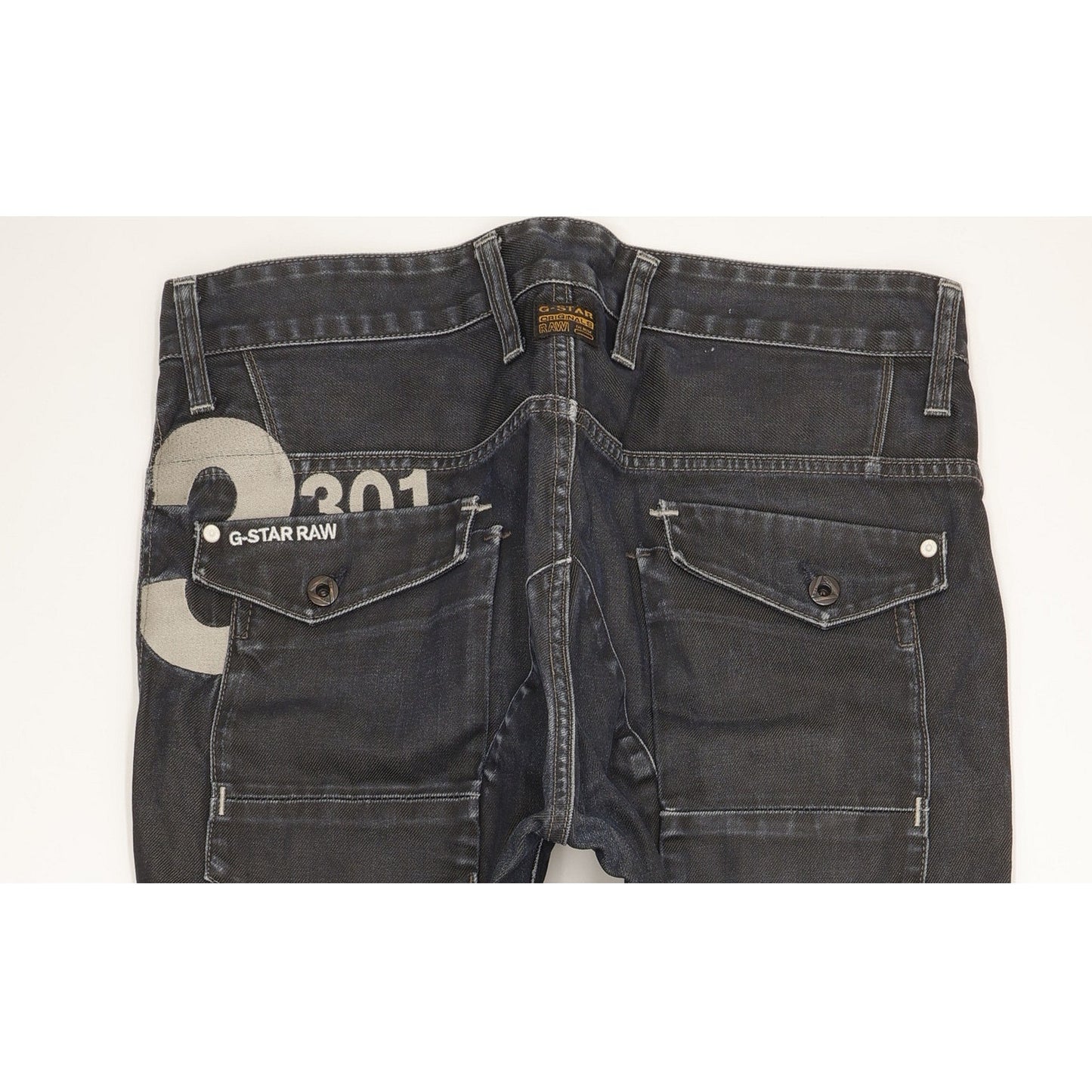 G-Star 5620 Men Navy Tapered Regular Jeans W33 L33