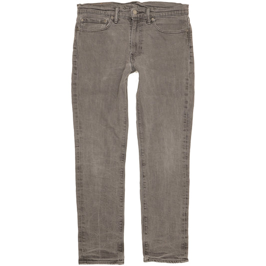 Levi's 511 Men Grey Straight Slim Stretch Jeans W34 L29