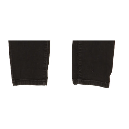 Levi's 710 Super Women Black Skinny Slim Stretch Jeans W28 L28