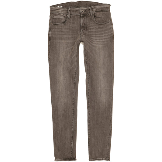 G-Star 3301 Men Grey Skinny Slim Stretch Jeans W32 L33