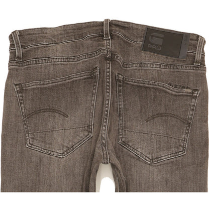 G-Star 3301 Men Grey Skinny Slim Stretch Jeans W32 L33