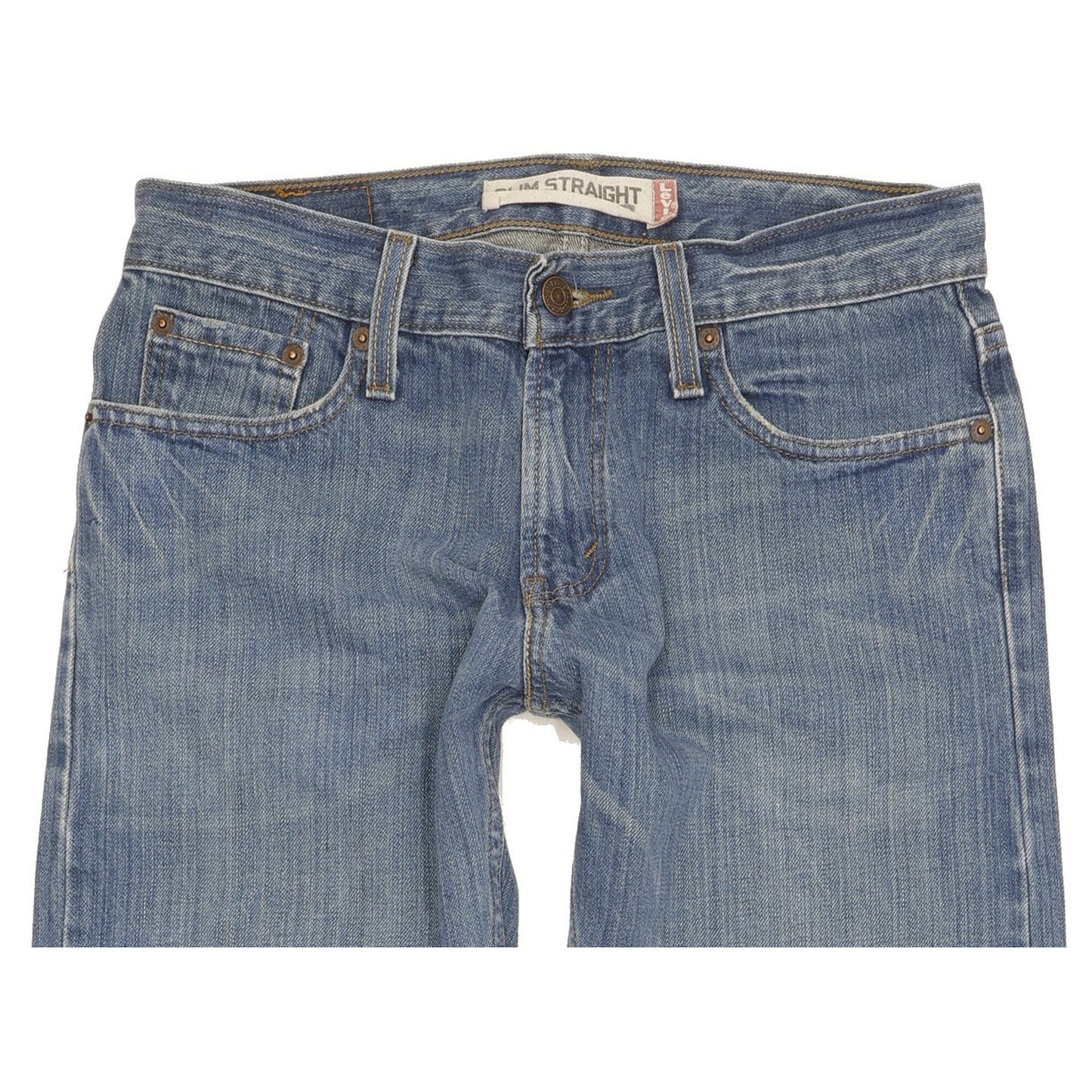 Levi's 514 Men Blue Straight Slim Jeans W30 L32