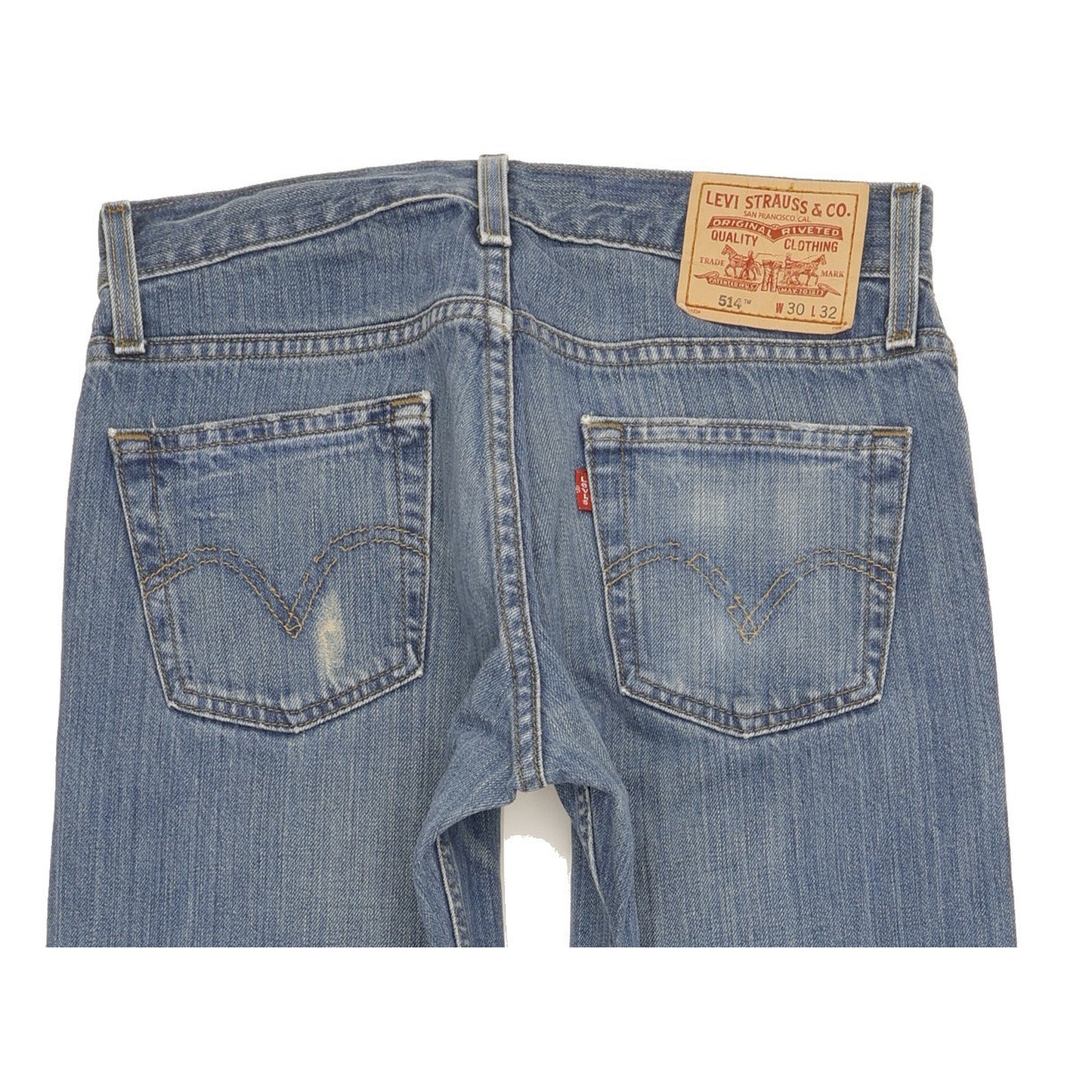 Levi's 514 Men Blue Straight Slim Jeans W30 L32