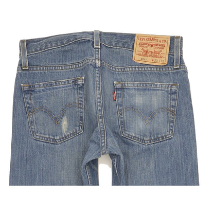 Levi's 514 Men Blue Straight Slim Jeans W30 L32