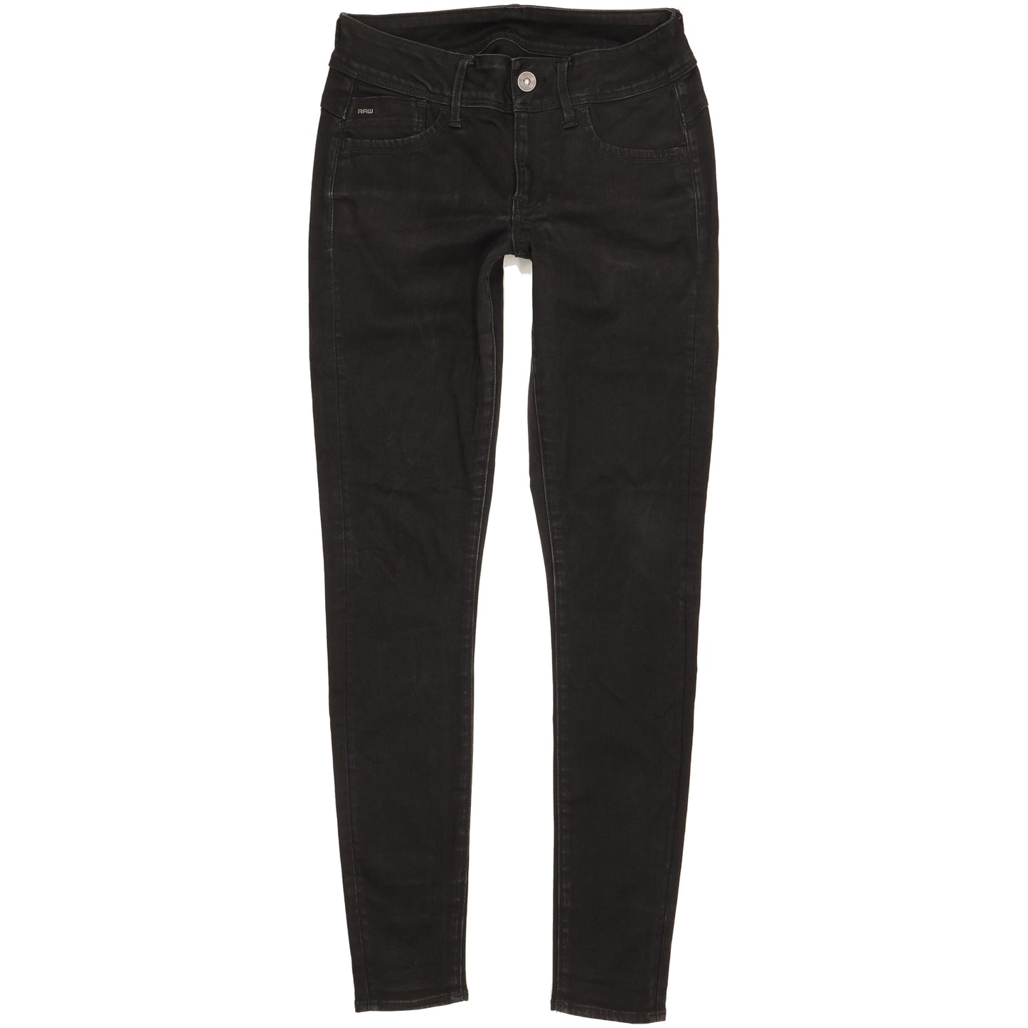 G-Star Lynn Women Black Skinny Slim Jeans W30 L32
