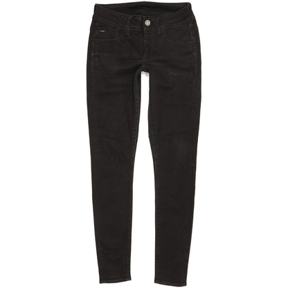 G-Star Lynn Women Black Skinny Slim Jeans W30 L32
