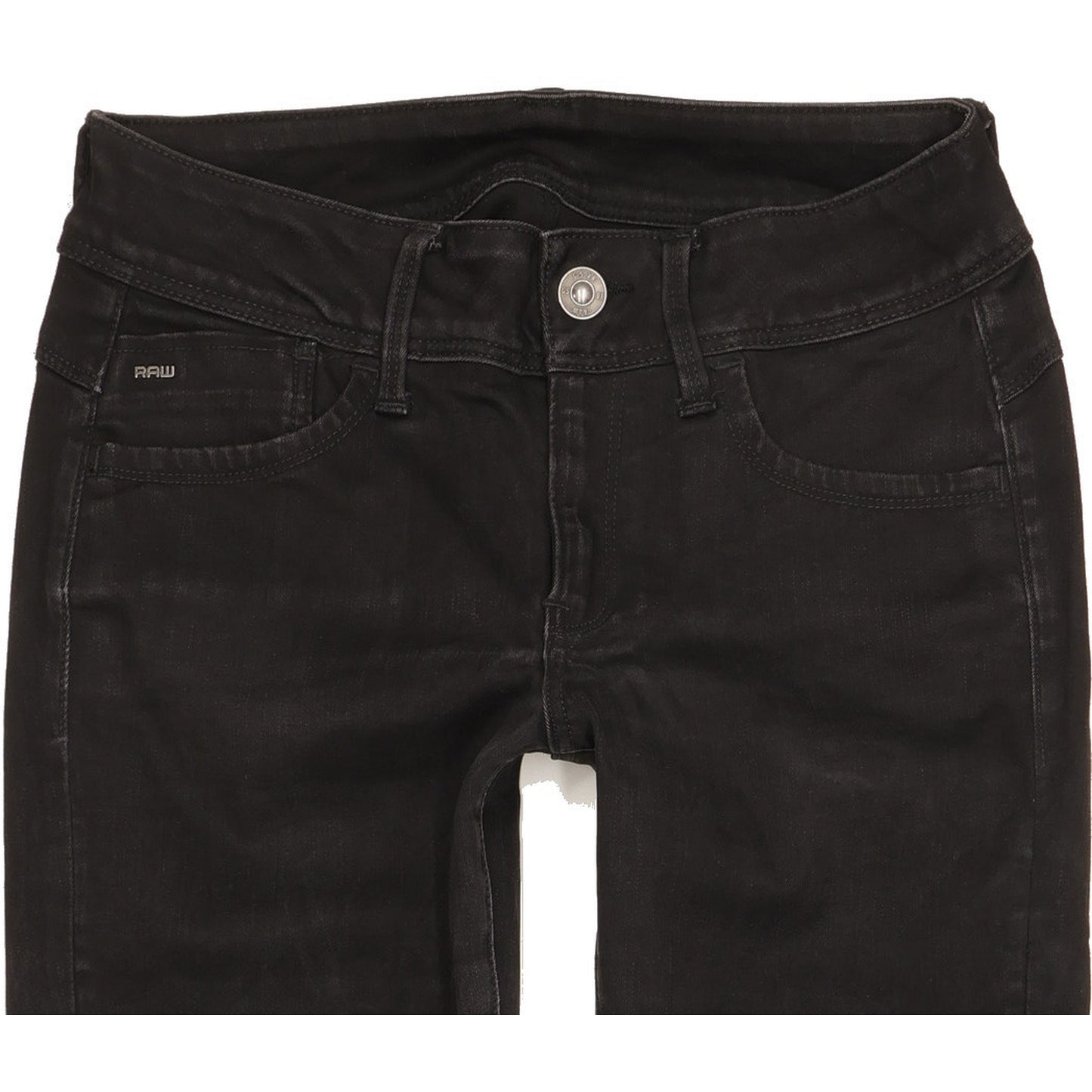 G-Star Lynn Women Black Skinny Slim Jeans W30 L32