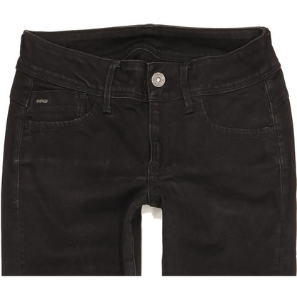 G-Star Lynn Women Black Skinny Slim Jeans W30 L32