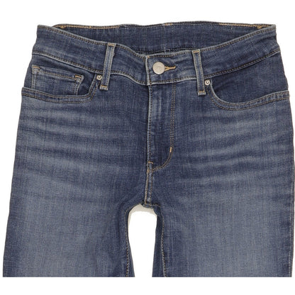 Levi's Women Blue Skinny Slim Stretch Jeans W28 L28