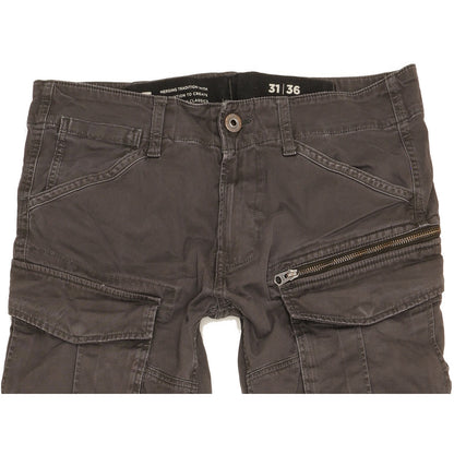 G-Star Rovic 3D Men Grey Tapered Regular Stretch Jeans W31 L36