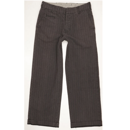 G-Star Navy Art Men Brown Straight Loose Chino Trousers W31 L30
