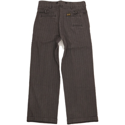 G-Star Navy Art Men Brown Straight Loose Chino Trousers W31 L30